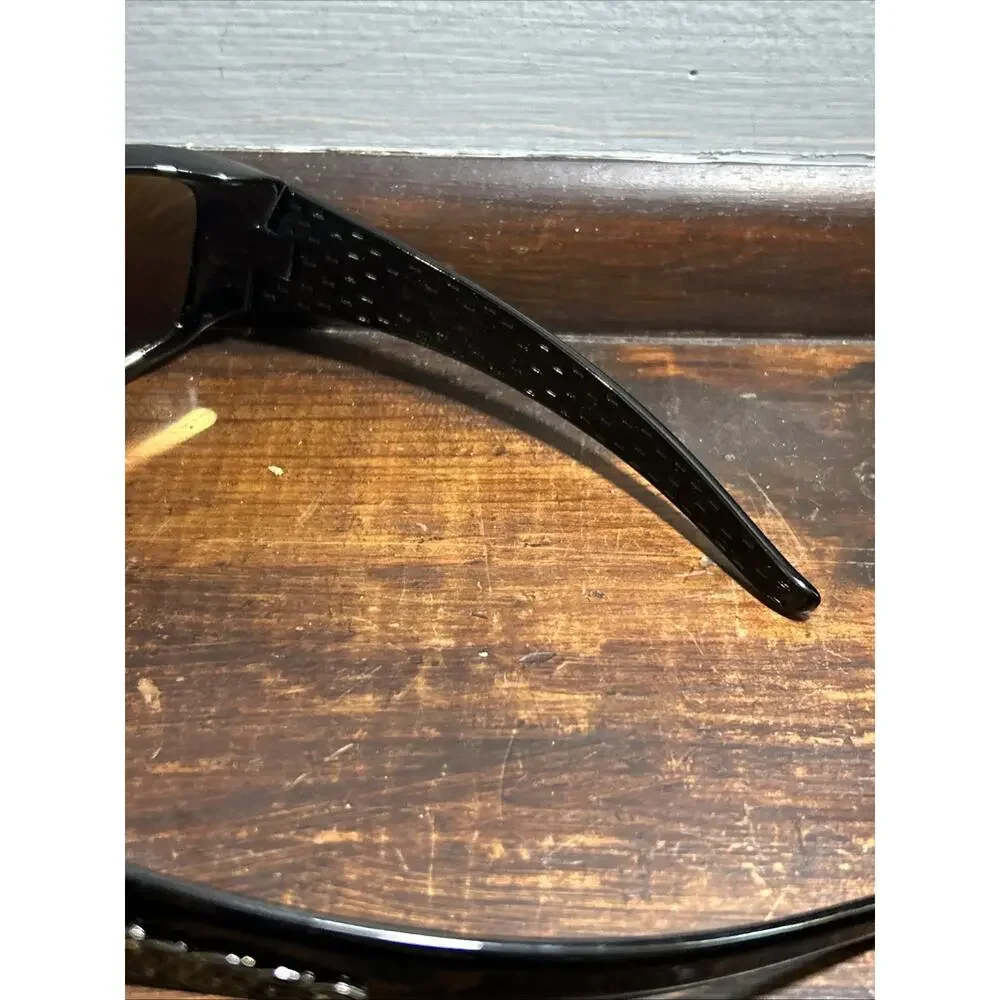 Mens Choppers Motorcycle Riding Outdoors Sports Fire Logo Sunglasses - Black C40